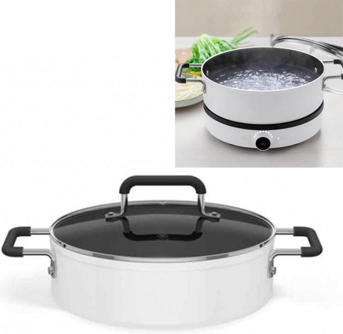 Originele Xiaomi ZWZ 4L Food Grade niet-stick soeppan  compatibel met Mijia inductie kookplaat (HC9071)