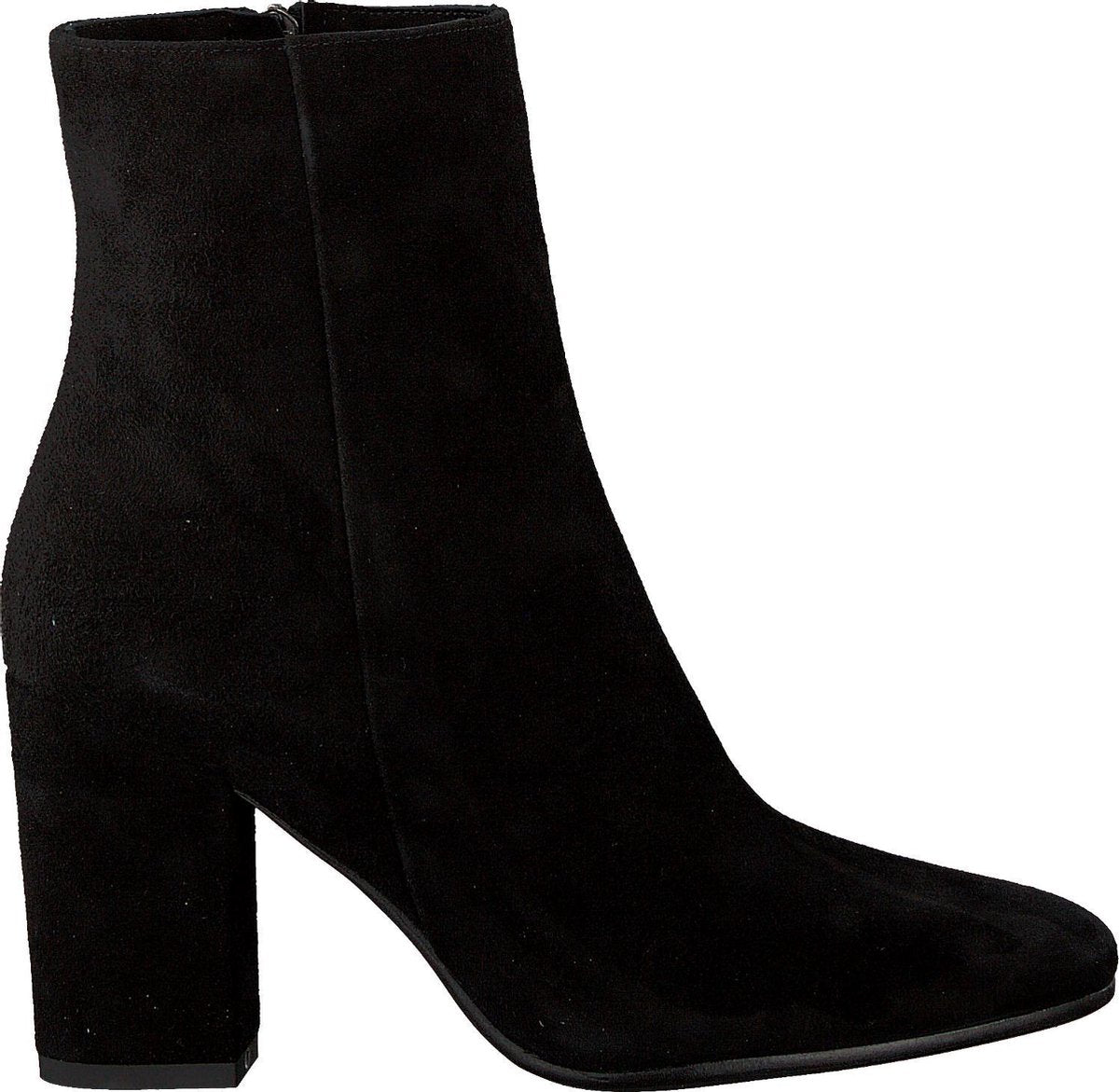Notre-V 22074 Enkellaarsjes - Enkelboots - Dames - Zwart - Maat 36