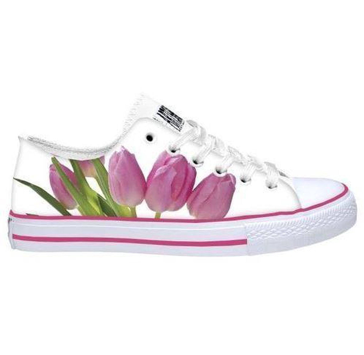 Pink Tulip Sneakers