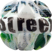 Waboba Straatvoetbal Bouncing 57 Mm Polyurethaan Wit/groen