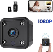 Spy Camera 1080P Full HD met WIFI en Nightvision incl. 32GB SD kaart - Beveiligingscamera voor binnen en buiten - Verborgen mini Spycam met Geluidsopname