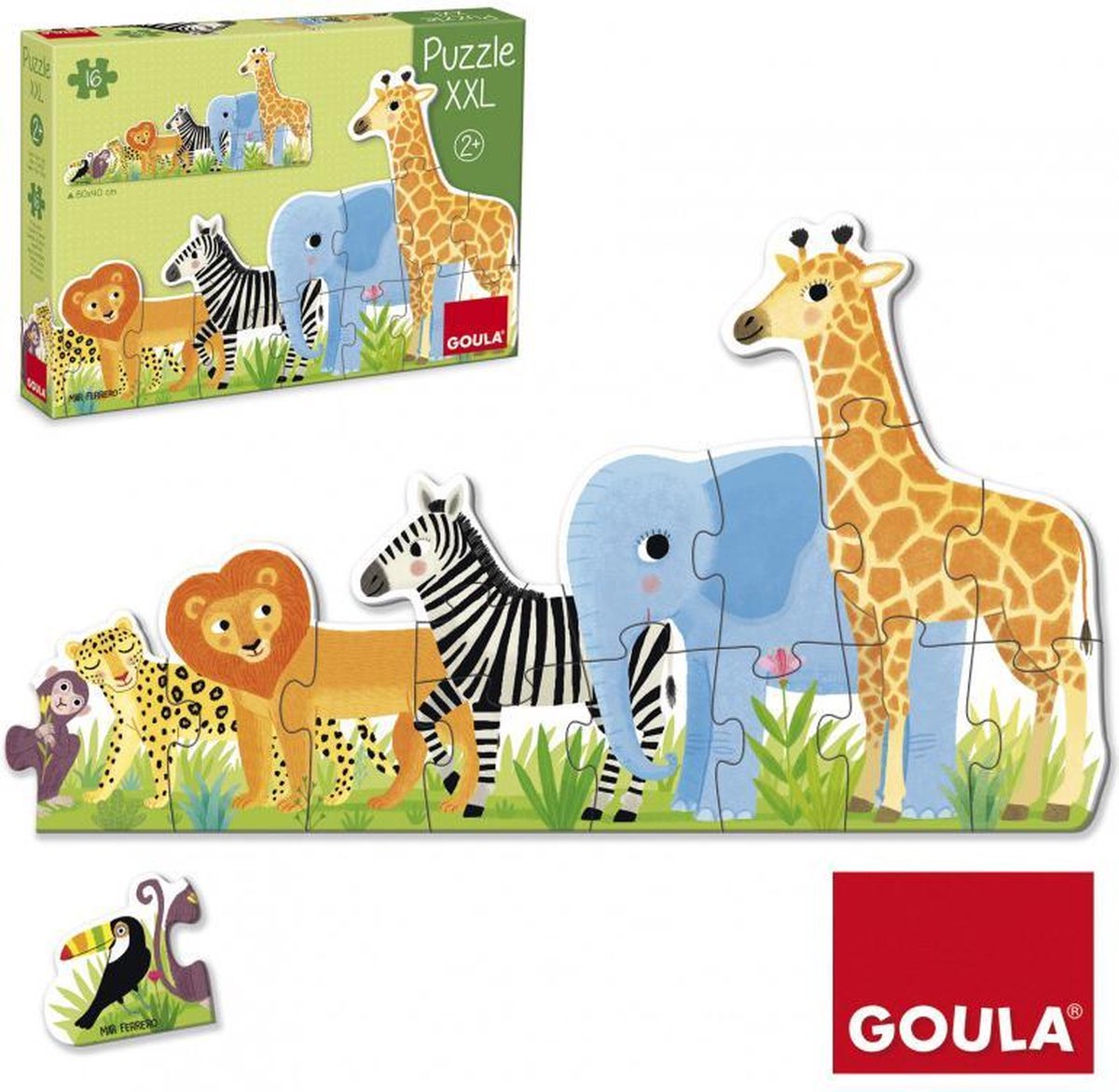 Goula Puzzel XXL Jungle