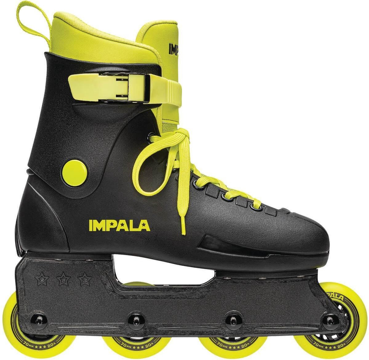 Impala Lightspeed inline skates 70mm black / fluoro