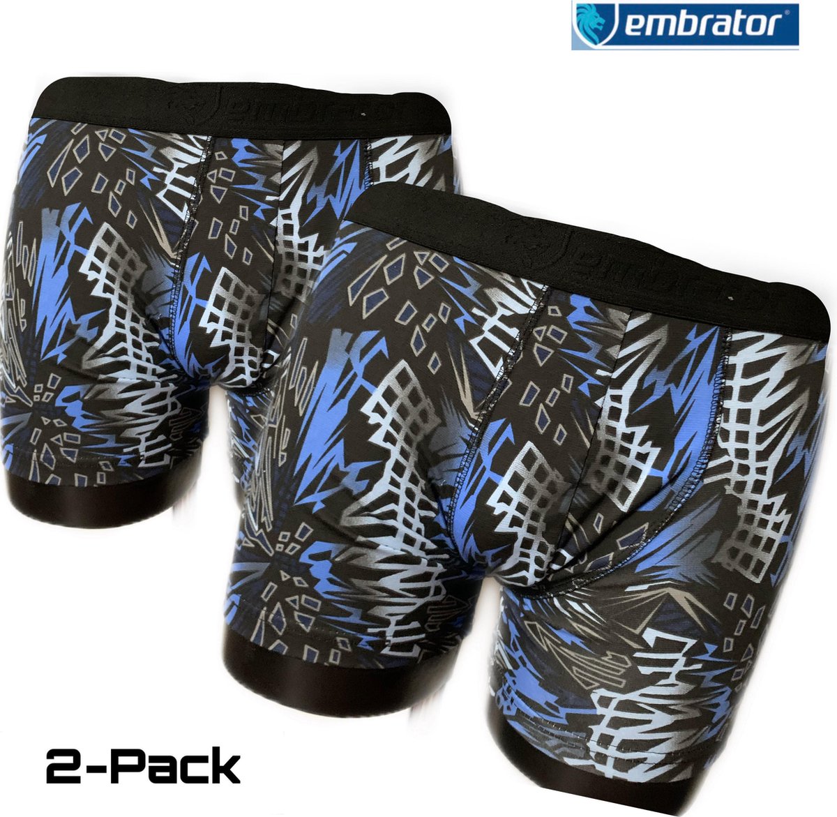 Embrator 2-pack Boxershort overall print maat 4XL
