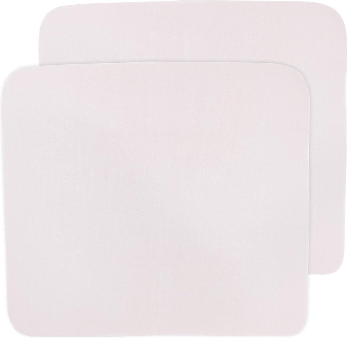 Meyco aankleedkussenhoes 3K 2-pack Basic jersey - lichtroze - 85x75 cm