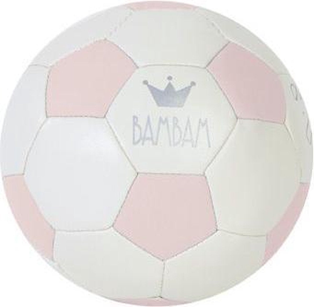 BamBam Kindervoetbal - Zacht Materiaal - Diameter 12 cm - Roze