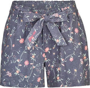 Killtec dames korte broek blauw gebloemd - maat 44