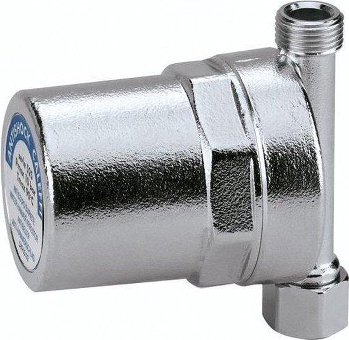 ANTISHOCK - Waterslagdemper plaatsing  aan kraan (3/4”) Caleffi