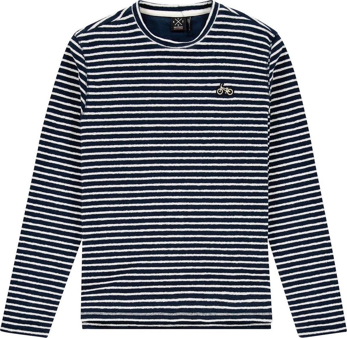 Kultivate Pullover LS BMX Stripes Navy (2001030601 - 333)