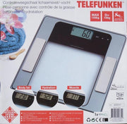 Telefunken - Digitale weegschaal - Met body mass index
