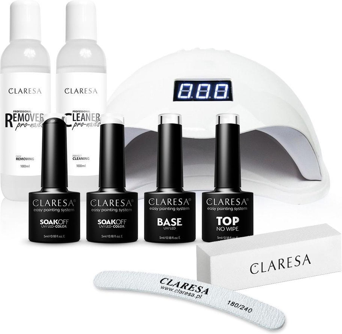 Claresa First Step UV/LED Basis Set Compleet #61