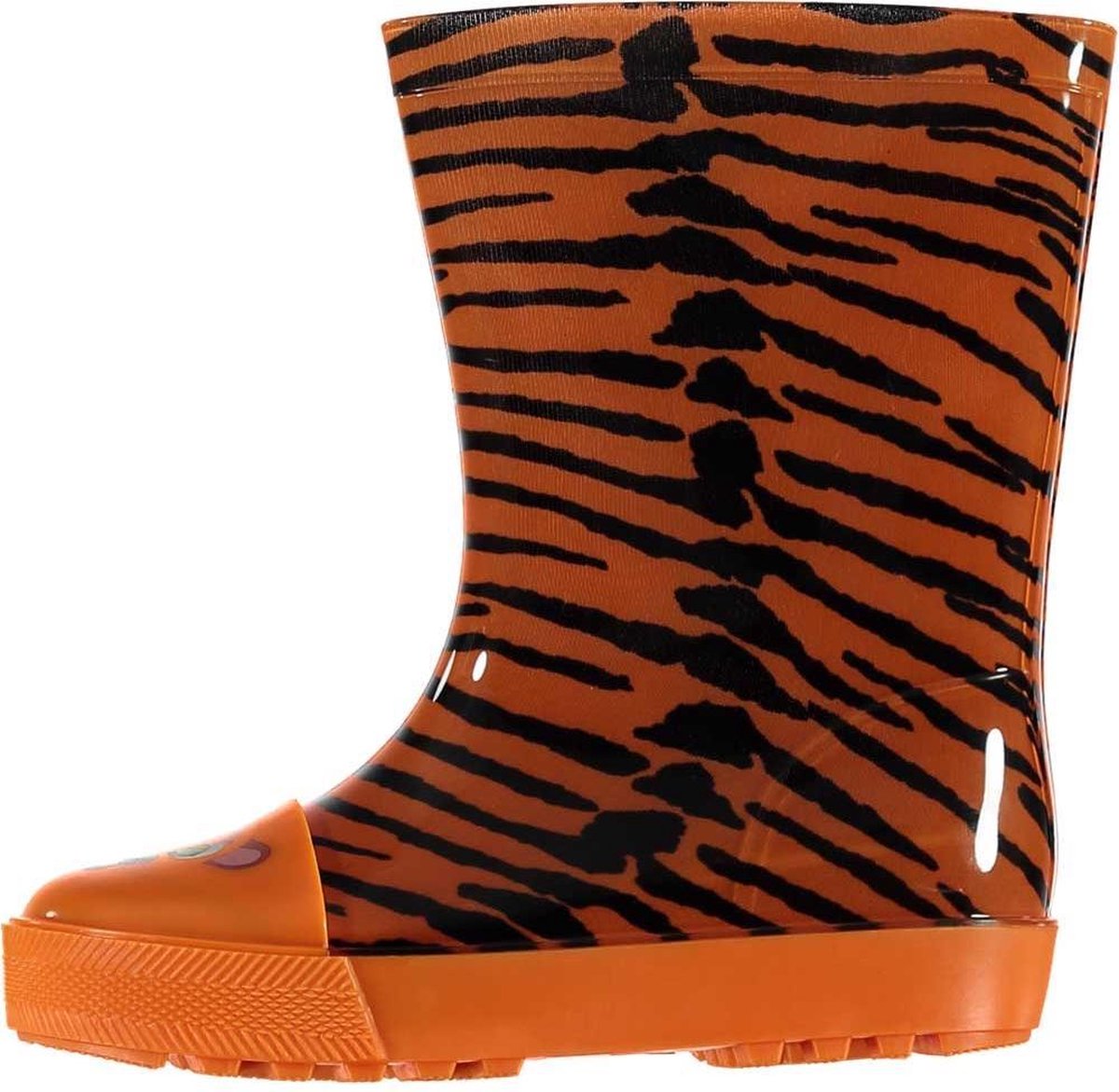 Xq Footwear Regenlaarzen Tijger Junior Rubber Oranje Maat 28
