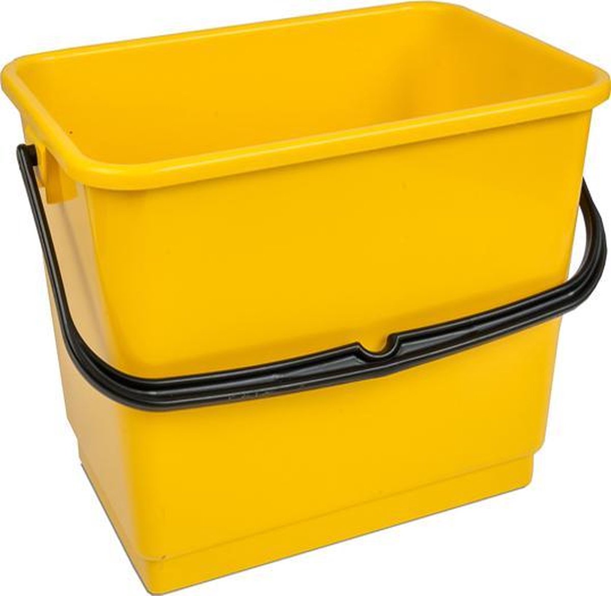 Kunststof emmer 6 liter geel