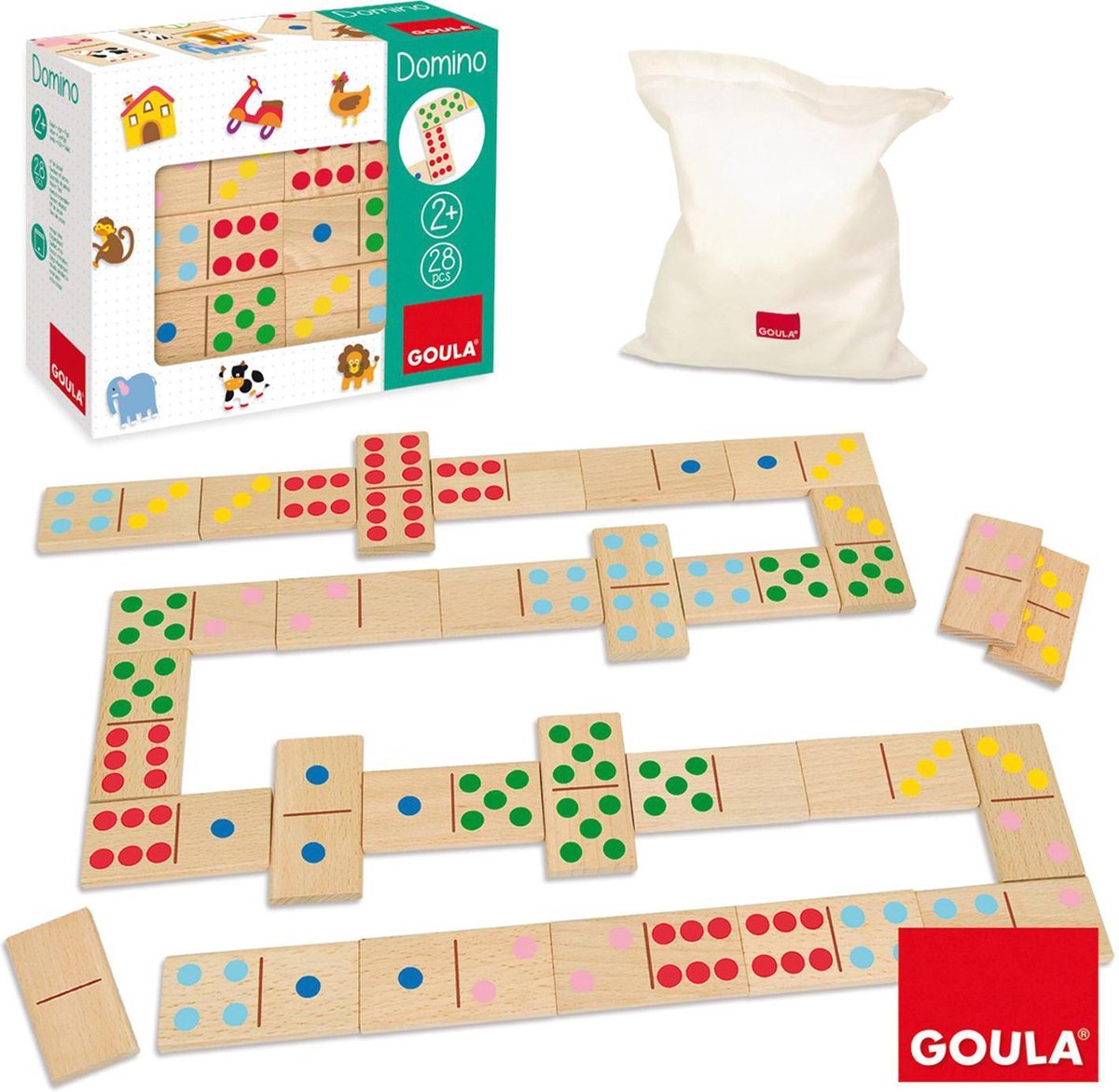 Goula Domino Tellen en Kleuren