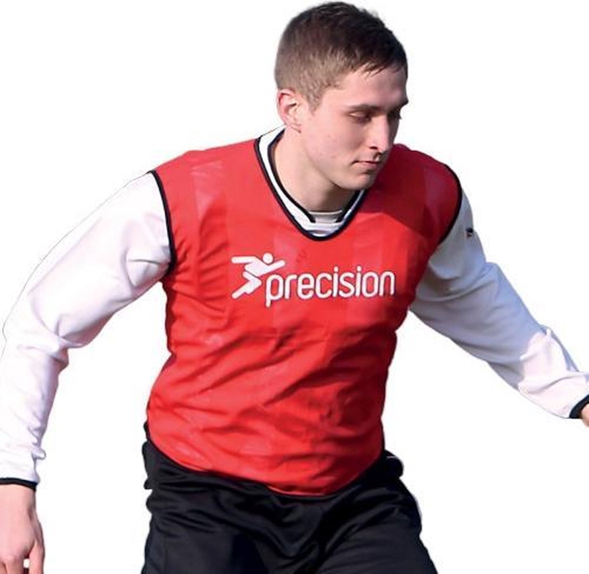 Precision Trainingshesje Mesh Polyester Rood Maat Xl