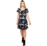 Jawbreaker Skater jurk -XL- Moonstone Zwart