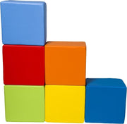 6 stuks gekleurde schuimblokken / foamblokken voor kinderen - mix1