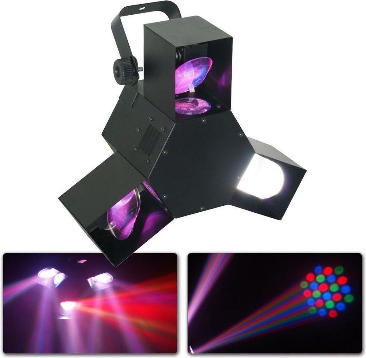 Beamz Triple Flex Centre LED Pro