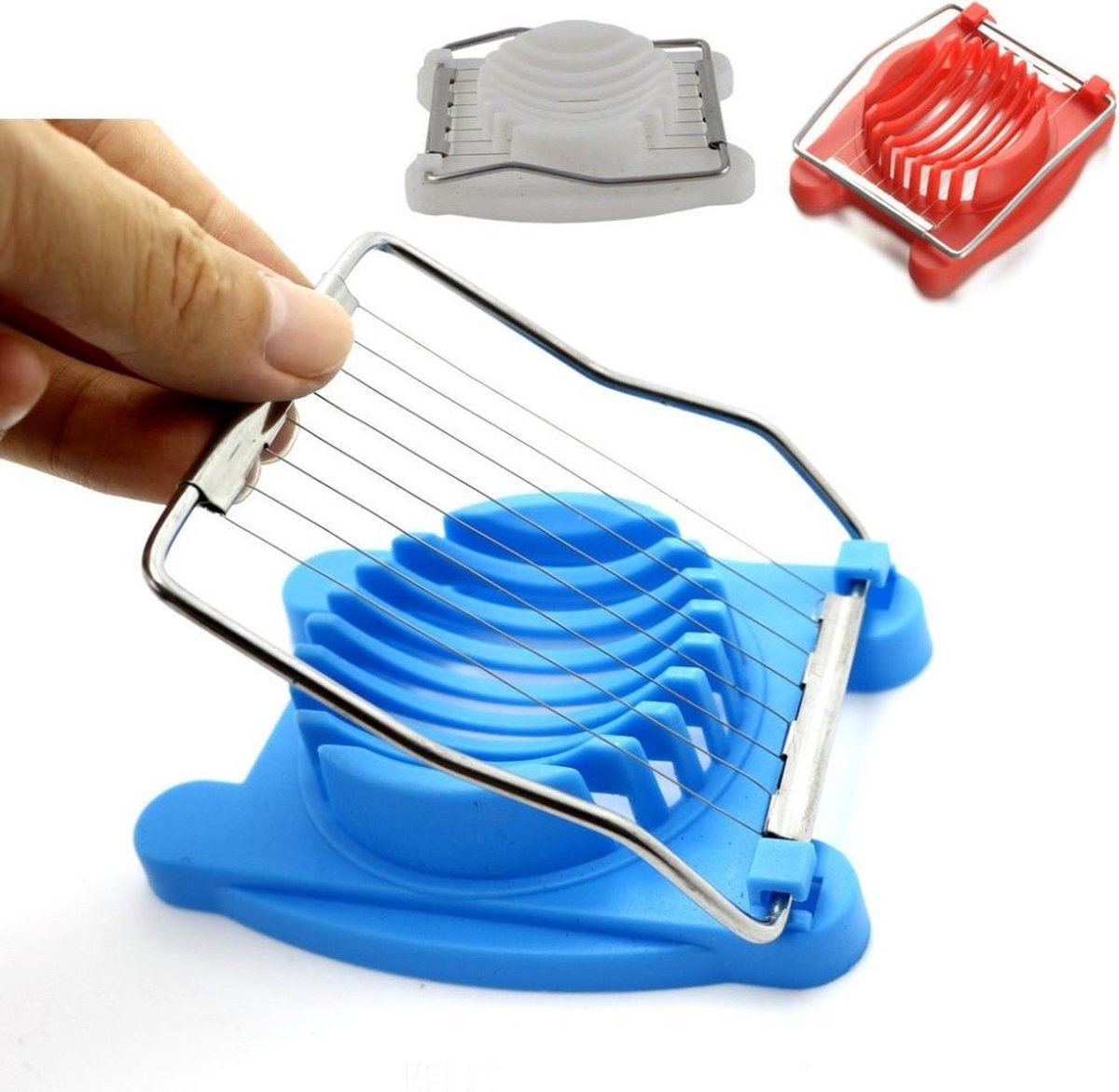 WiseGoods - Eiersnijder - Multifunctionele Egg Slicer - Egg Cutter - Makkelijk Eieren Snijden