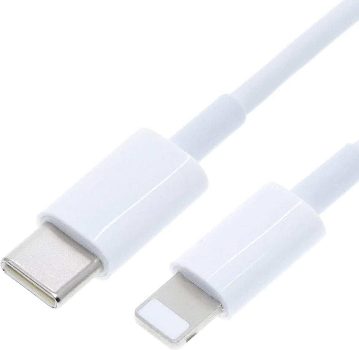 USB-C naar Lightning Kabel voor iPhone/iPad/iPod - 1 meter - Wit