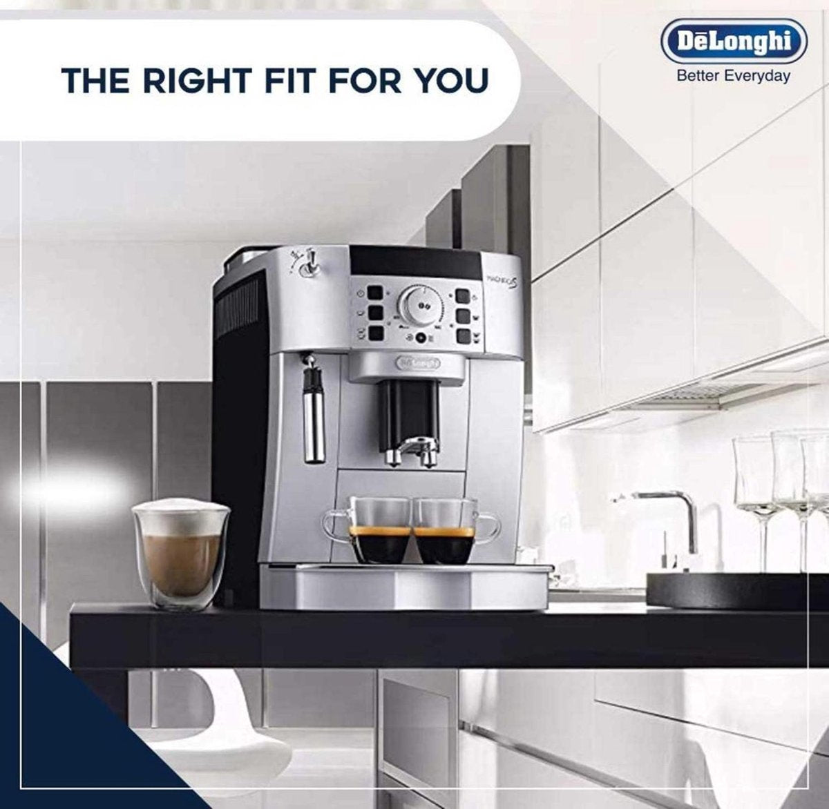 Delonghi Magnifica S ECAM 22.110.SB - Koffiemachine - Elektrische koffiemachine - DeLongi - Professionele koffiemachine - Volautomatische espressomachine - Koffie - Espresso - NEW MODEL - LIMITED EDITION