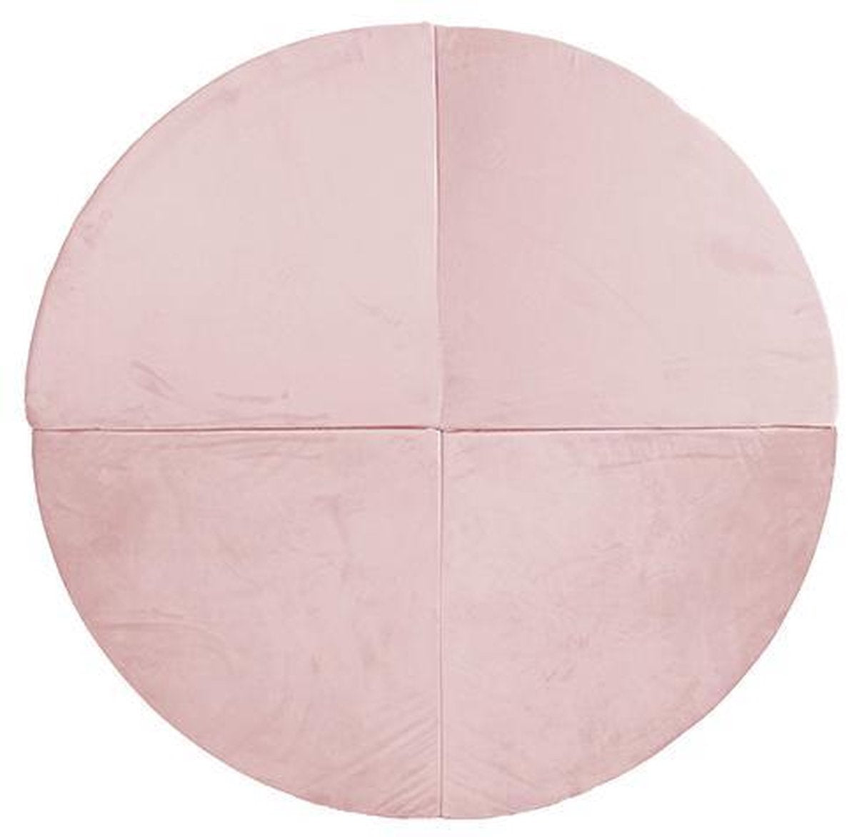 Misioo Speelmat - Rond - Roze - Speelmat baby - Speelmat foam - Luxe speelmat - speelmat peuter - kwaliteit