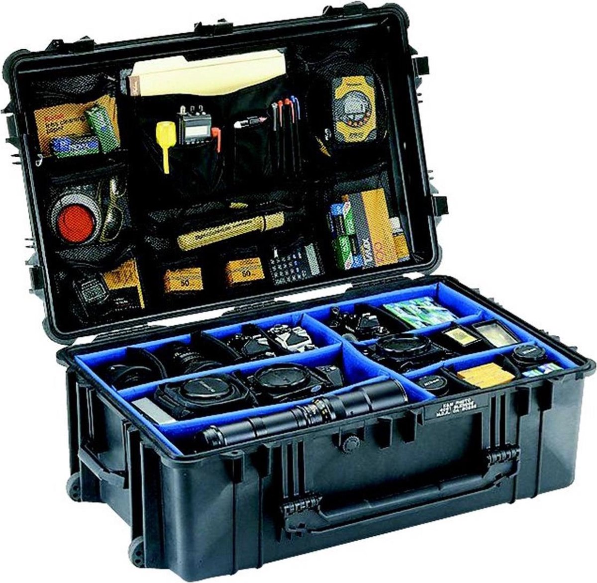 Peli 1600/1610/1620 Lid organiser voor Camerakoffer