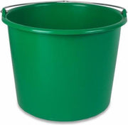 Emmer met beugel en maatverdeling 12L groen - 10100504