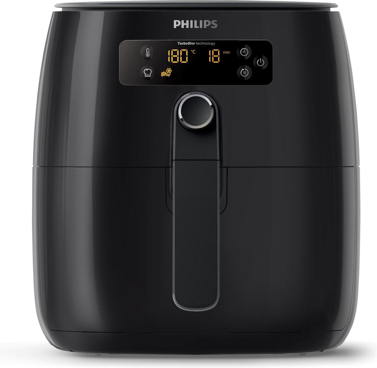 Philips Avance Collection HD9641/90 friteuse Friteuse met weinig vet Enkel Zwart Vrijstaand 1425 W
