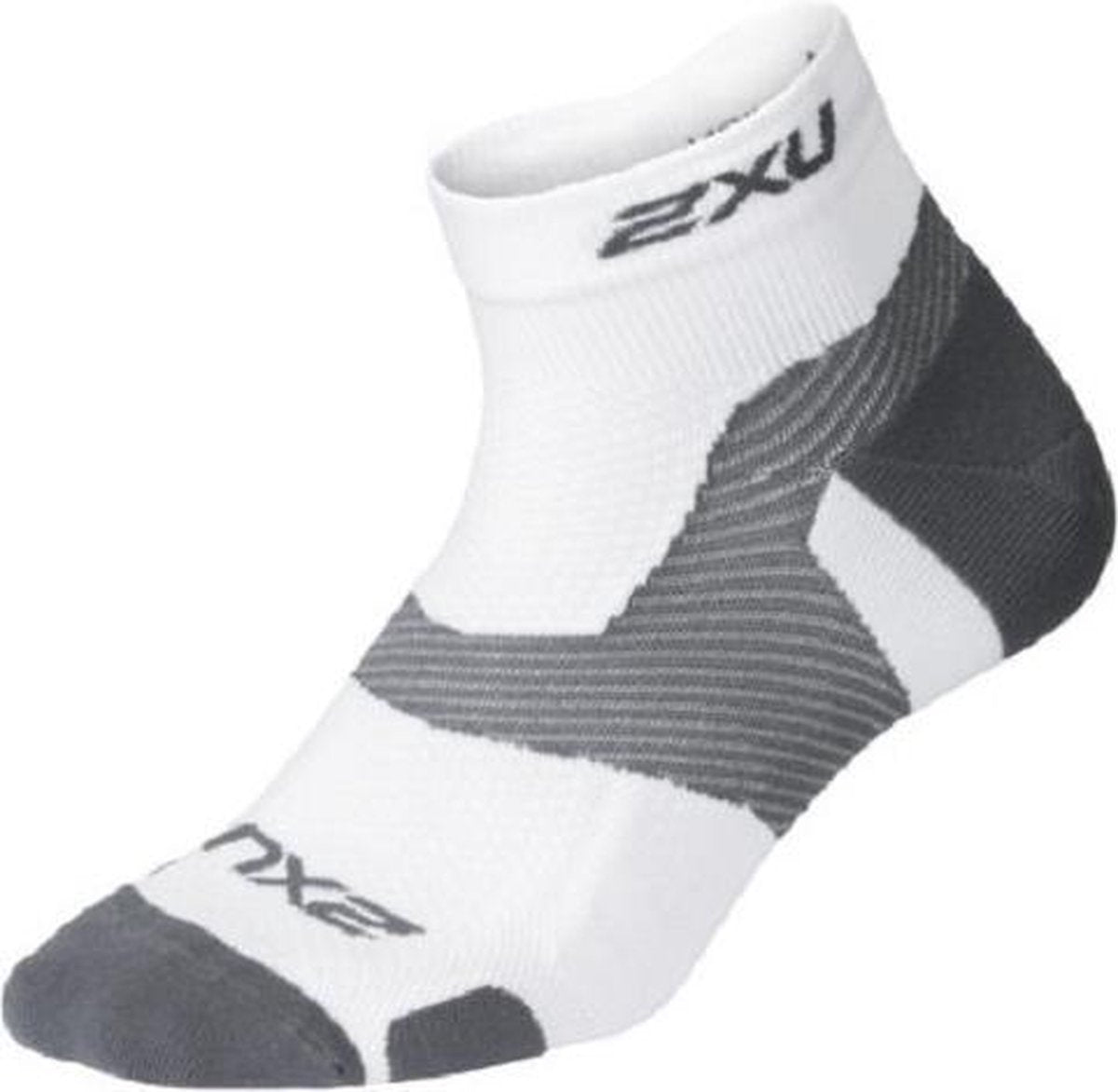 2xu Enkelsokken Vectr Lightcushion Nylon Wit Maat 38/41