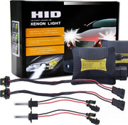 55W 9005 / H10 / HB3 4300K ​​HID Xenon-conversiekit met zeer intensieve uitworp Slim Ballast