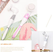 2021 Electric Bath Shower Brush Exfoliation Massage Body Clean Brush spons douche elektrisch borstel Roze
