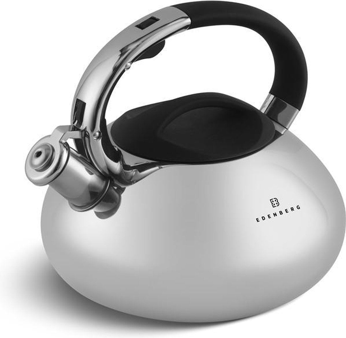 Edënbërg Classic Line - Luxe RVS Fluitketel - 3.5 Liter