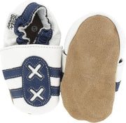 Hobea babyslofjes Turnschuh wei�/blau Maat: 20-21 (14