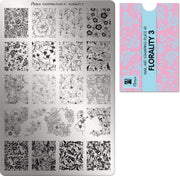 Moyra Stamping Plate 41 Florality 3