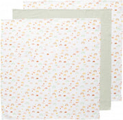 bébé-jou Hydrofiel doek 70x70cm 3 stuks - Rainbow Sky
