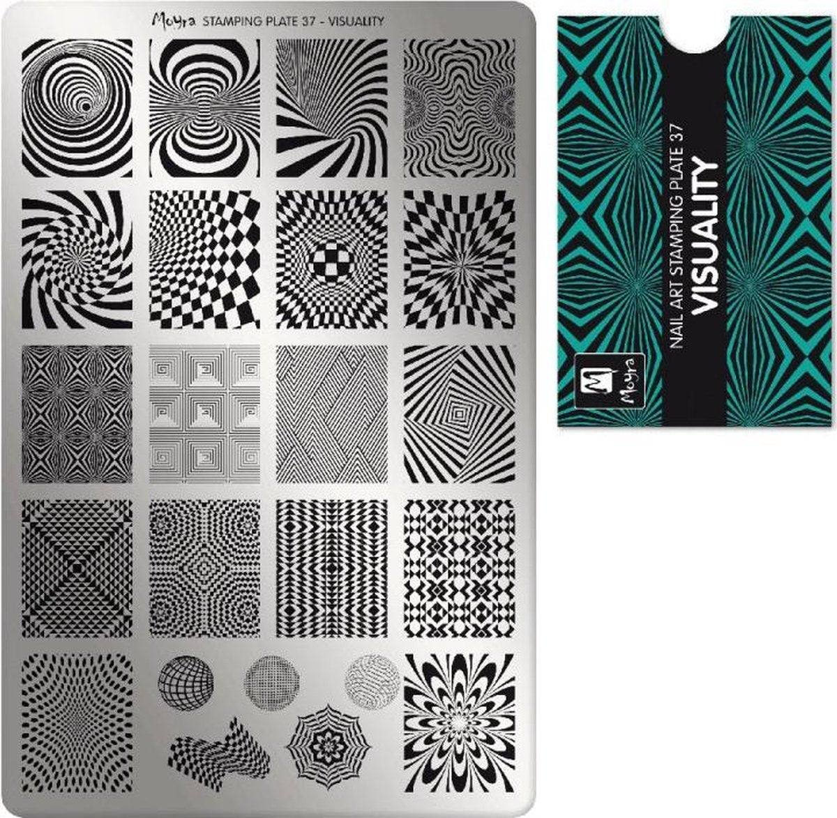 Moyra Stamping Plate 37 Visuality