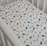 RiFresh - hoeslaken wieg - katoenblaadjes - babykamer - 40x90 - matrashoes