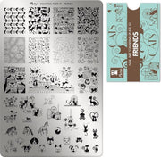 Moyra Stamping Plate 51 Friends