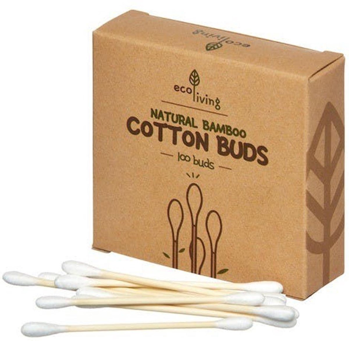 Bamboo wattenstaafjes