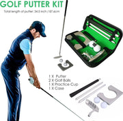 ▶ Golfset indoor/Outdoor ▶ Draagbare opbergcase ▶ Golfballen ▶ Indoor putterset ▶ incl bijbehorende accessoires ▶ TOP Selling