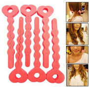Soft Foam Papillot Softsticks 6 delige set Haarkrullerset - Foam Papillotten - Haarsrullerset  Haarrollers / Haarkrullers / Krulspelden Set - Foam Papillotten - Krullen - Hair Foam Rollers - Heble