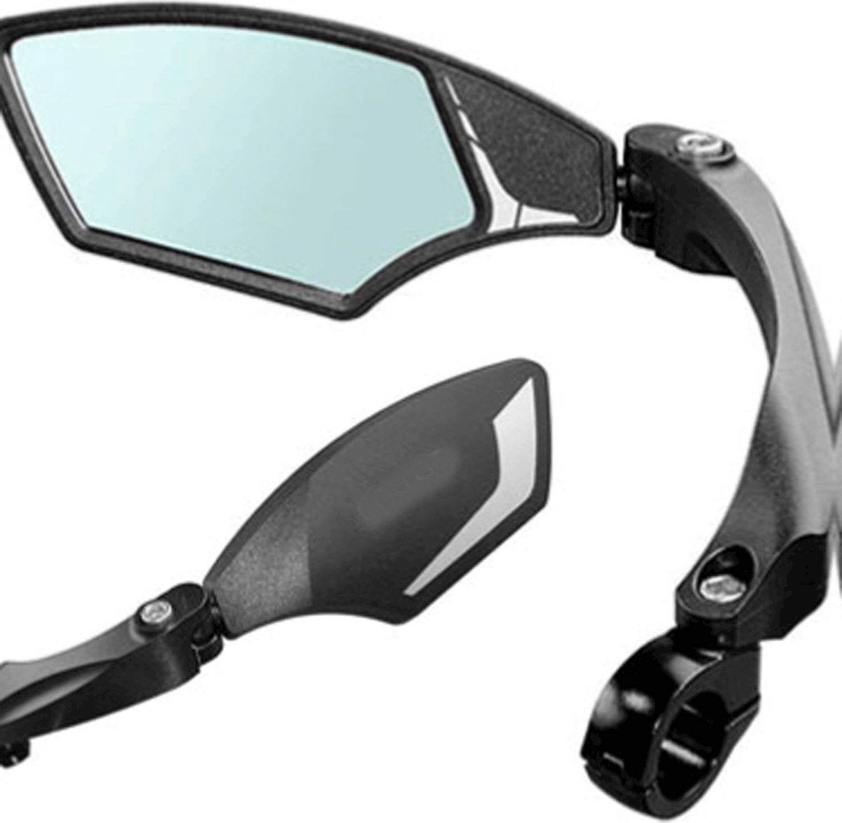 Spiegel Mirage links met licht dimmend glas - multi-verstelbaar voor speed-pedelec (op kaart)