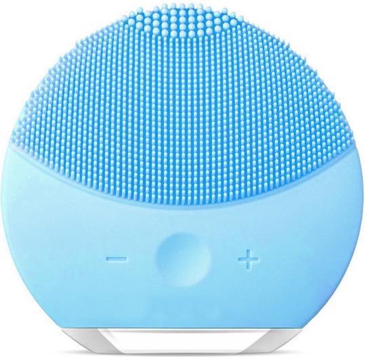 FettleLife™ Glow - Gezichtsborstel  met Gezichtsmassage - Gezichtsreinigingsborstel Facial Cleanser en Mee-eter verwijderaar (Blauw)