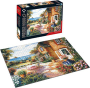 Puzzel Kunstwerken - Strandhuis| Kunst puzzel voor volwassene | Kunst Puzzel Collectie | Puzzel 1000 | Puzzel - 1000 stukjes – Strandhuis| Puzzel – Strandhuis