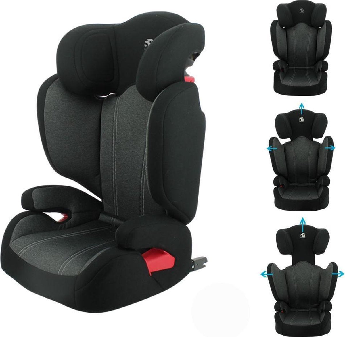 Safety Baby isofix autostoel Flash - groep 2/3 - van 15 tot 36 kg