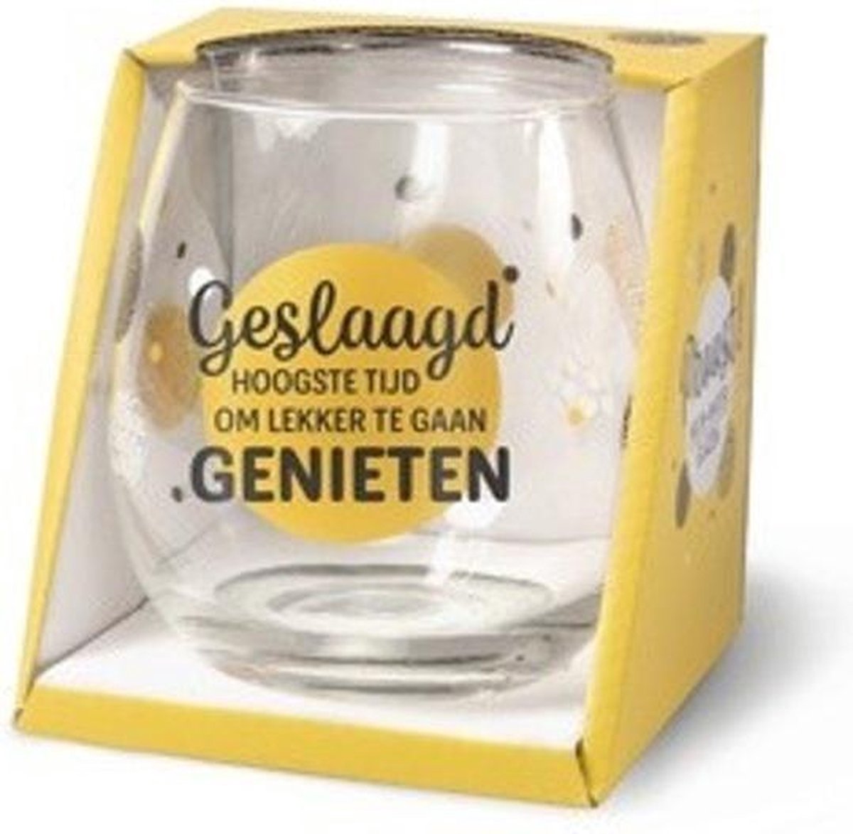 Wijn- waterglas - Geslaagd