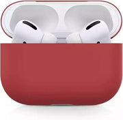 Airpods Pro Hoesje - Airpods Case - Hoesje voor Airpods - Airpods Hoesje Siliconen Case - Airp - Hoesje - Airpods Case Silicone - Airpods Pro Case - Airpods Hoes - Airpods Case Hoesje ~Rood ~Red ~