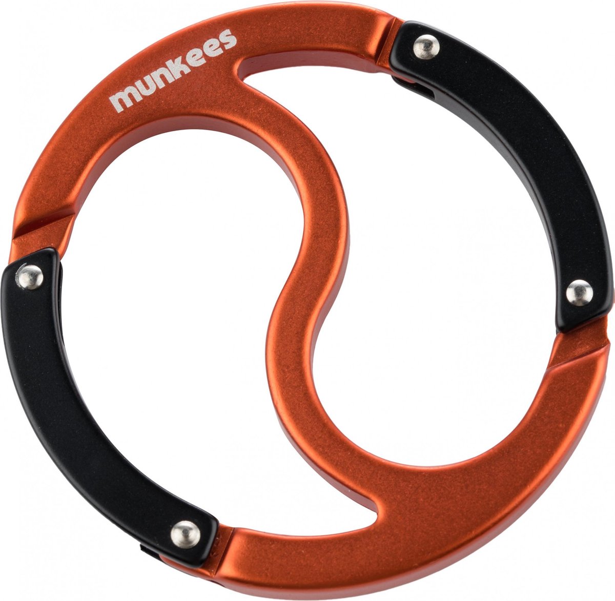 Munkees Karabijnhaak Yin-yang Oranje 6