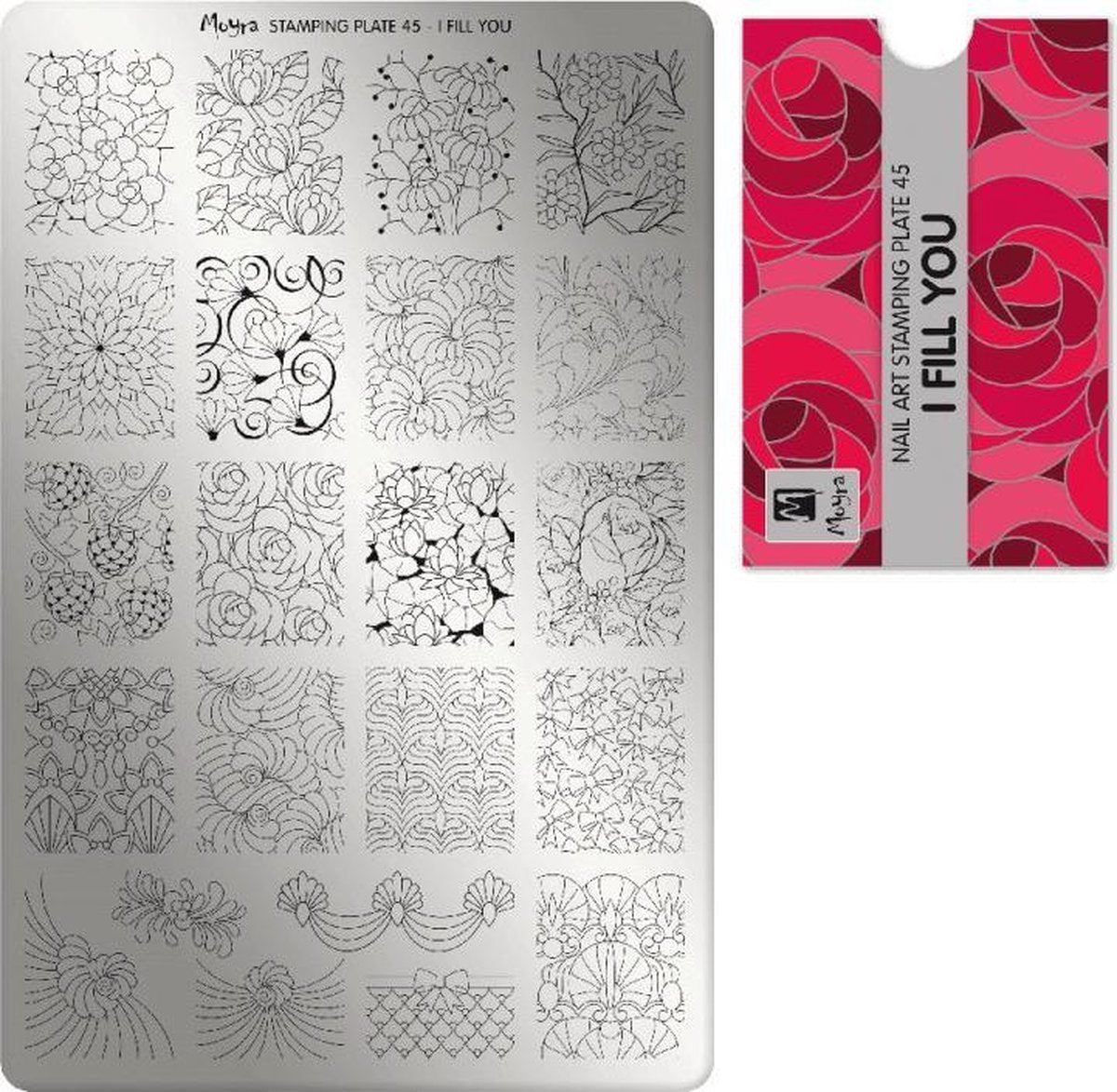 Moyra Stamping Plate 45 I Fill You
